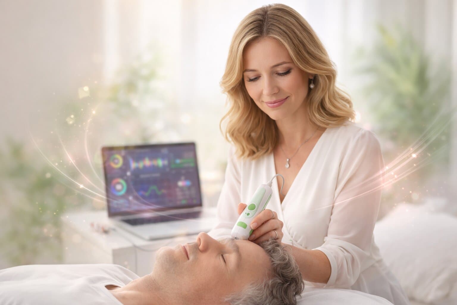 La praticienne de Bio Quant'Ora